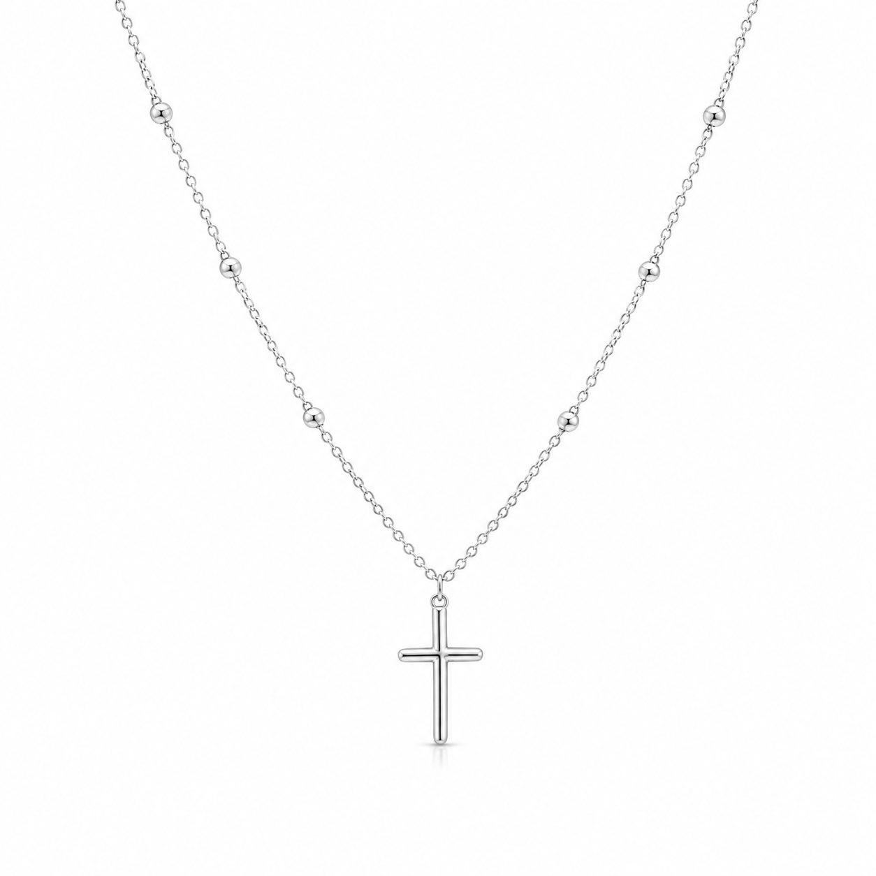 Simple Cross Necklace