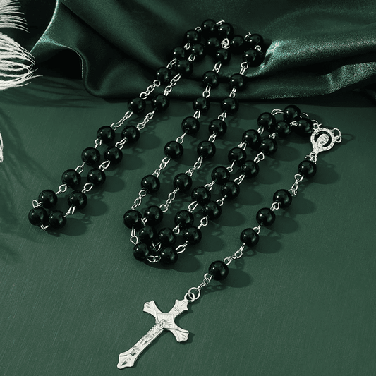 Vintage Pearls of Faith Rosary