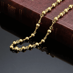 Golden Glitter Rosary