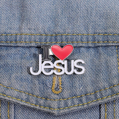 “I Love Jesus” Pin