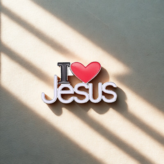 “I Love Jesus” Pin