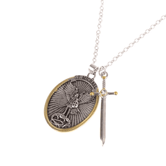 Saint Michael the Archangel Necklace — Celestial Protector