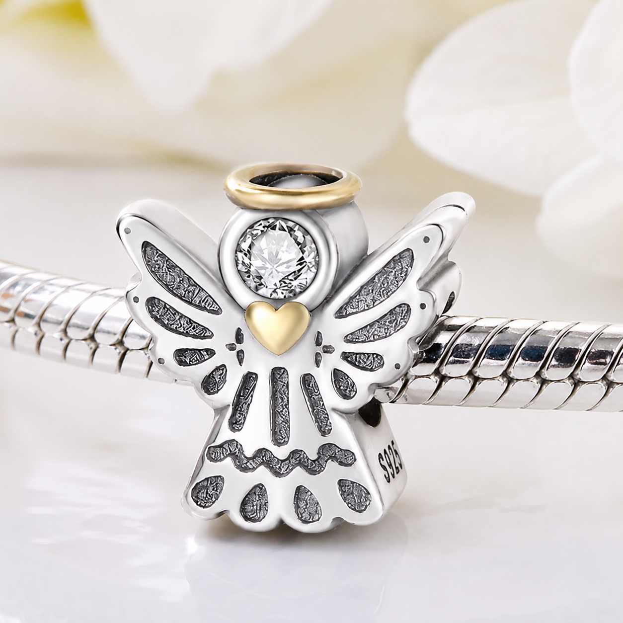 Guardian of Every Step Charm 925 Silver