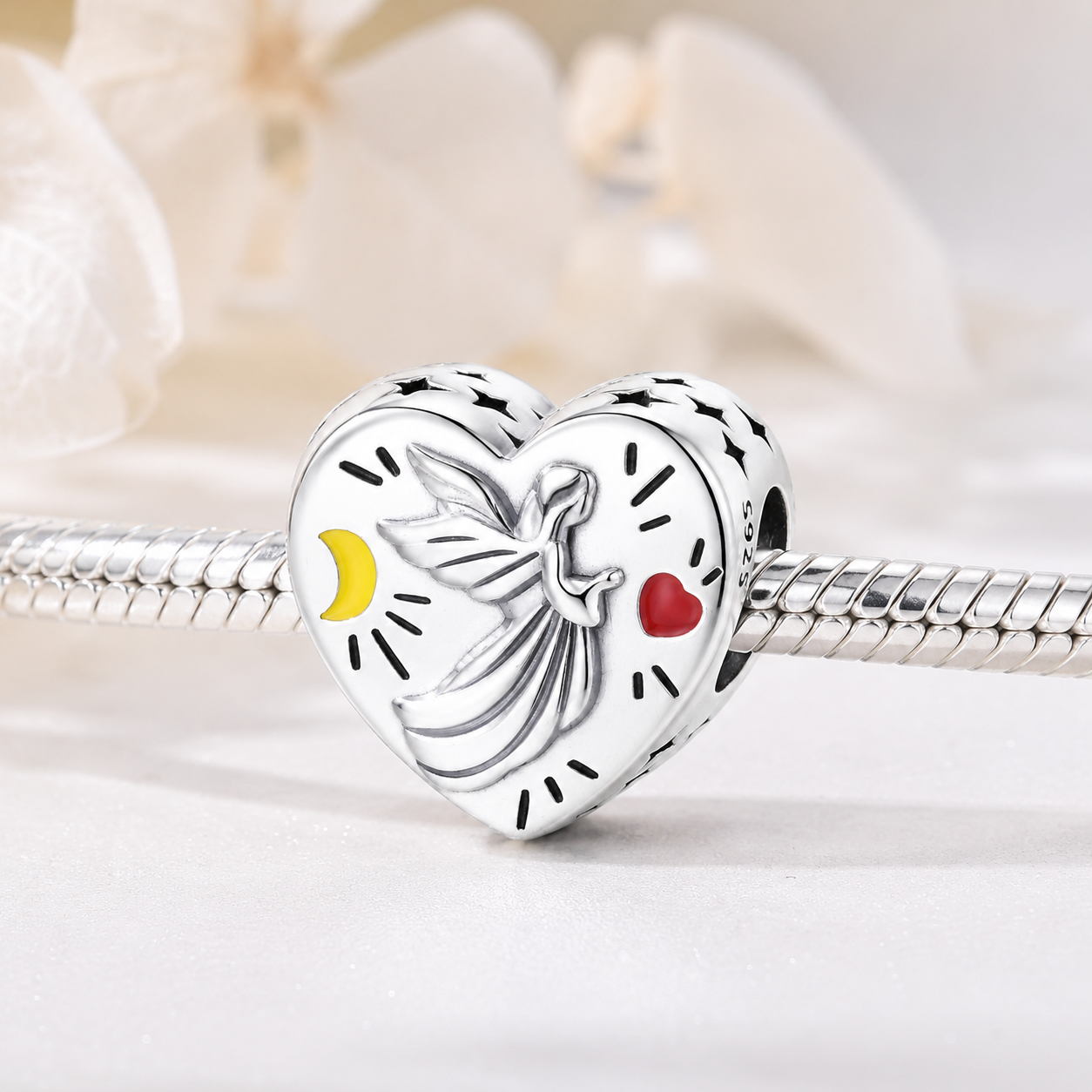 Light in the Darkness Charm 925 Silver