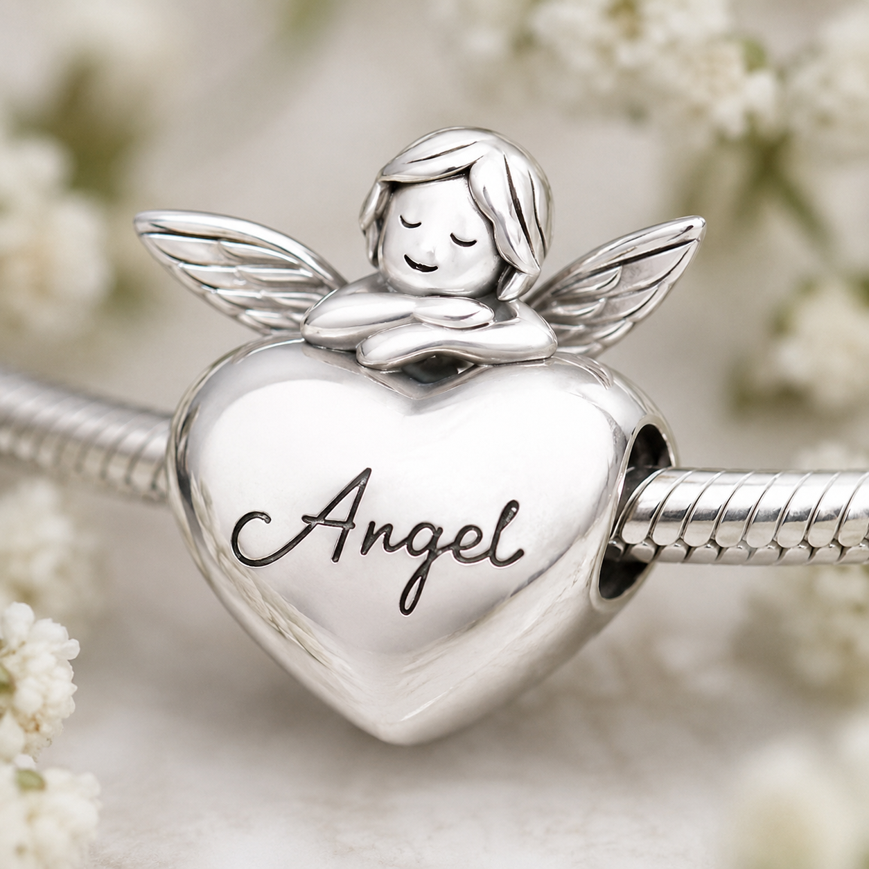 Whisper of Heaven Charm 925 Silver