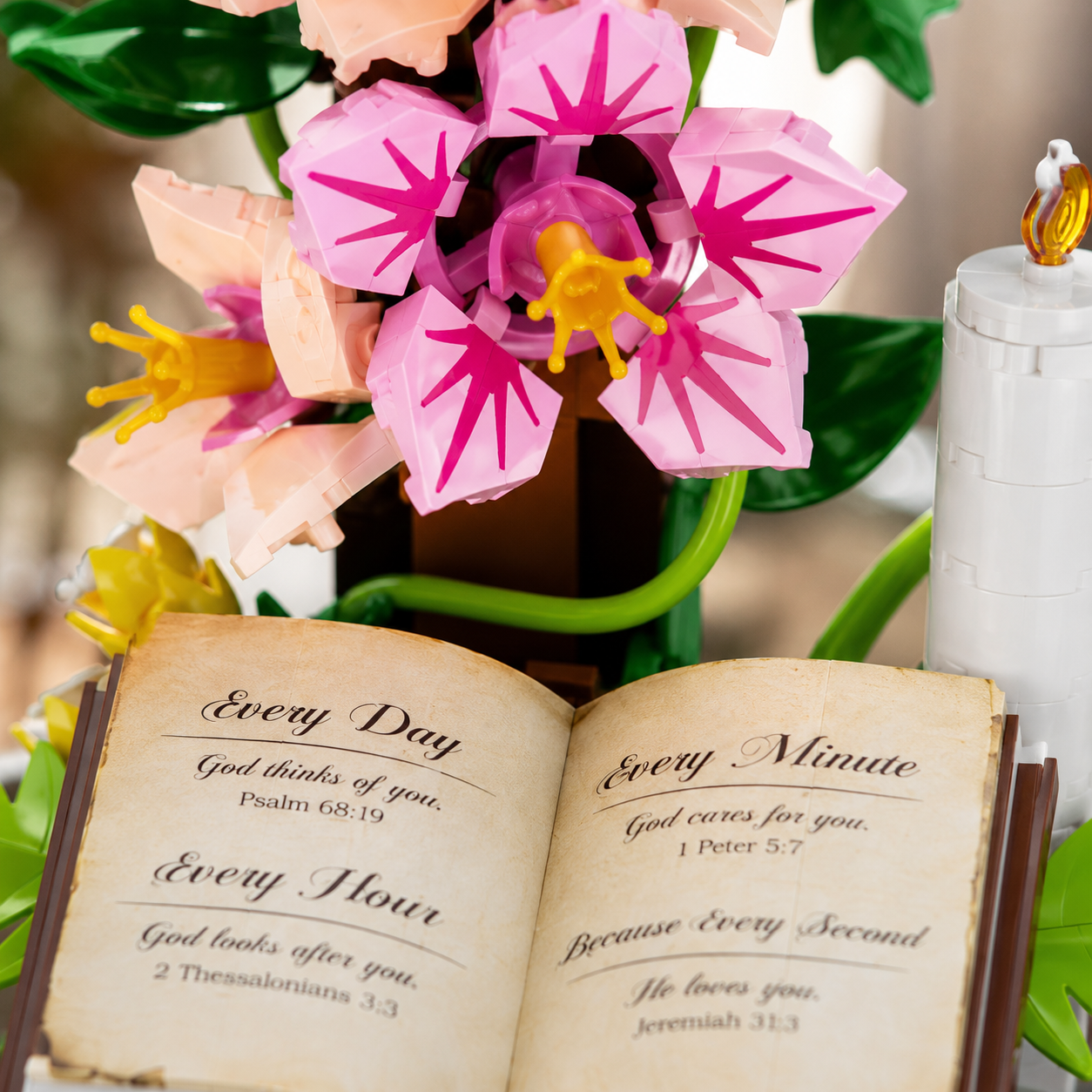 Flowering Cross Building Blocks