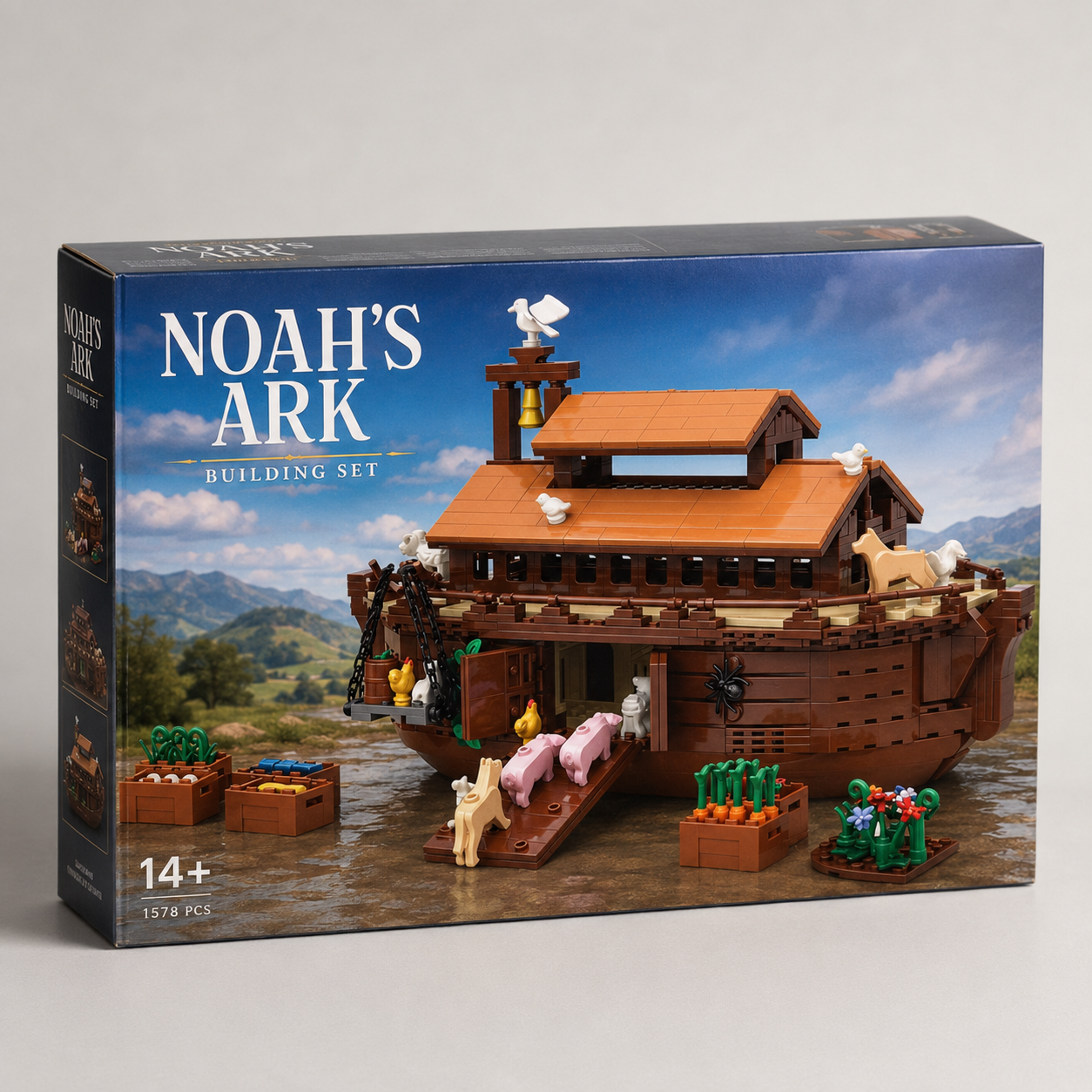 Noah's Ark Ship Building Blocks