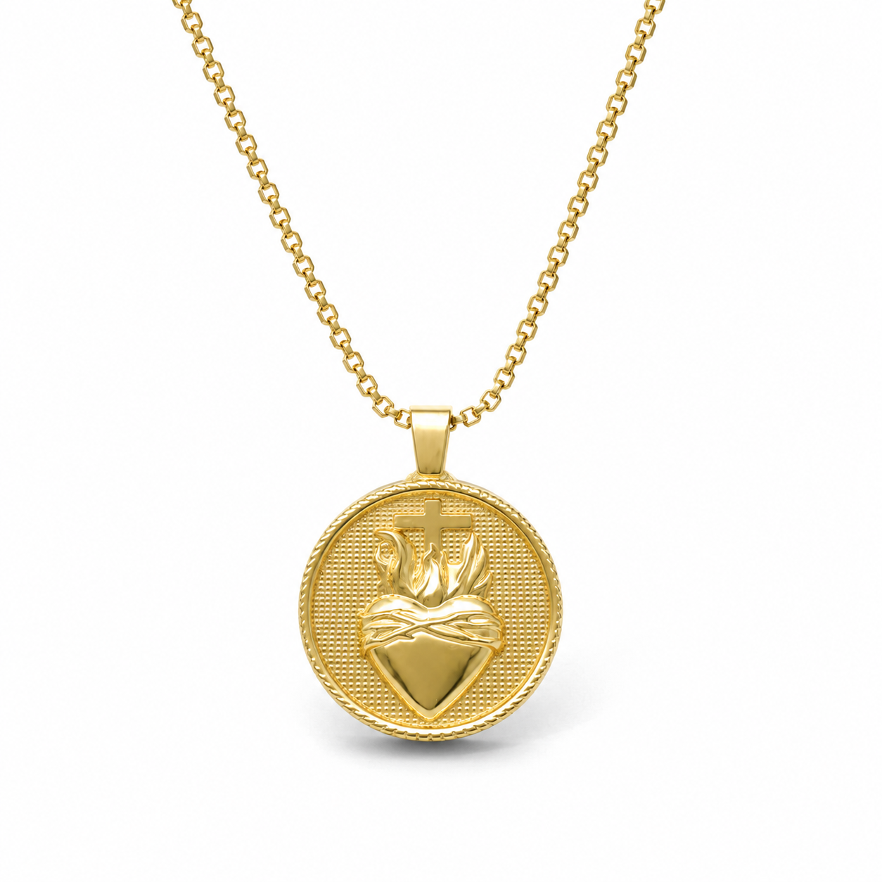 Burning Heart Necklace