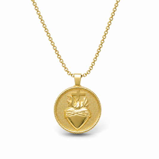 Burning Heart Necklace