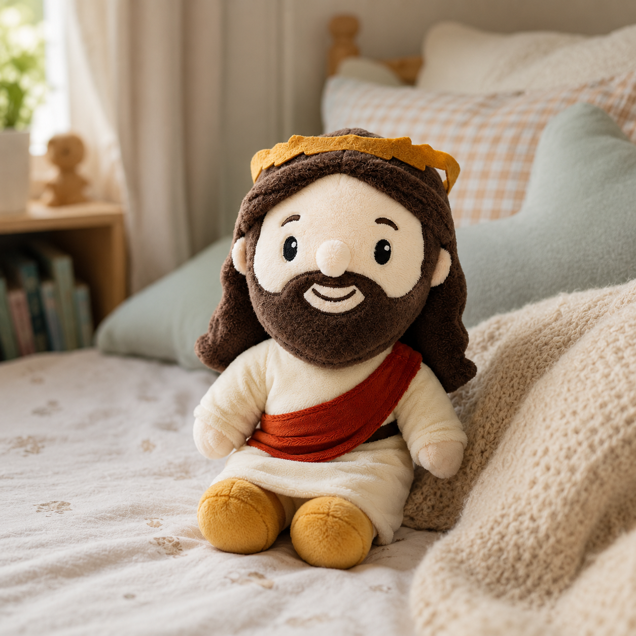 Jesus with Crown Plush