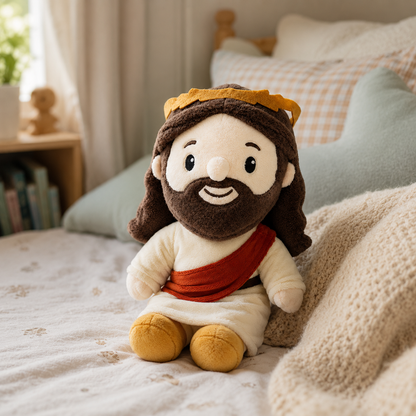 Jesus with Crown Plush
