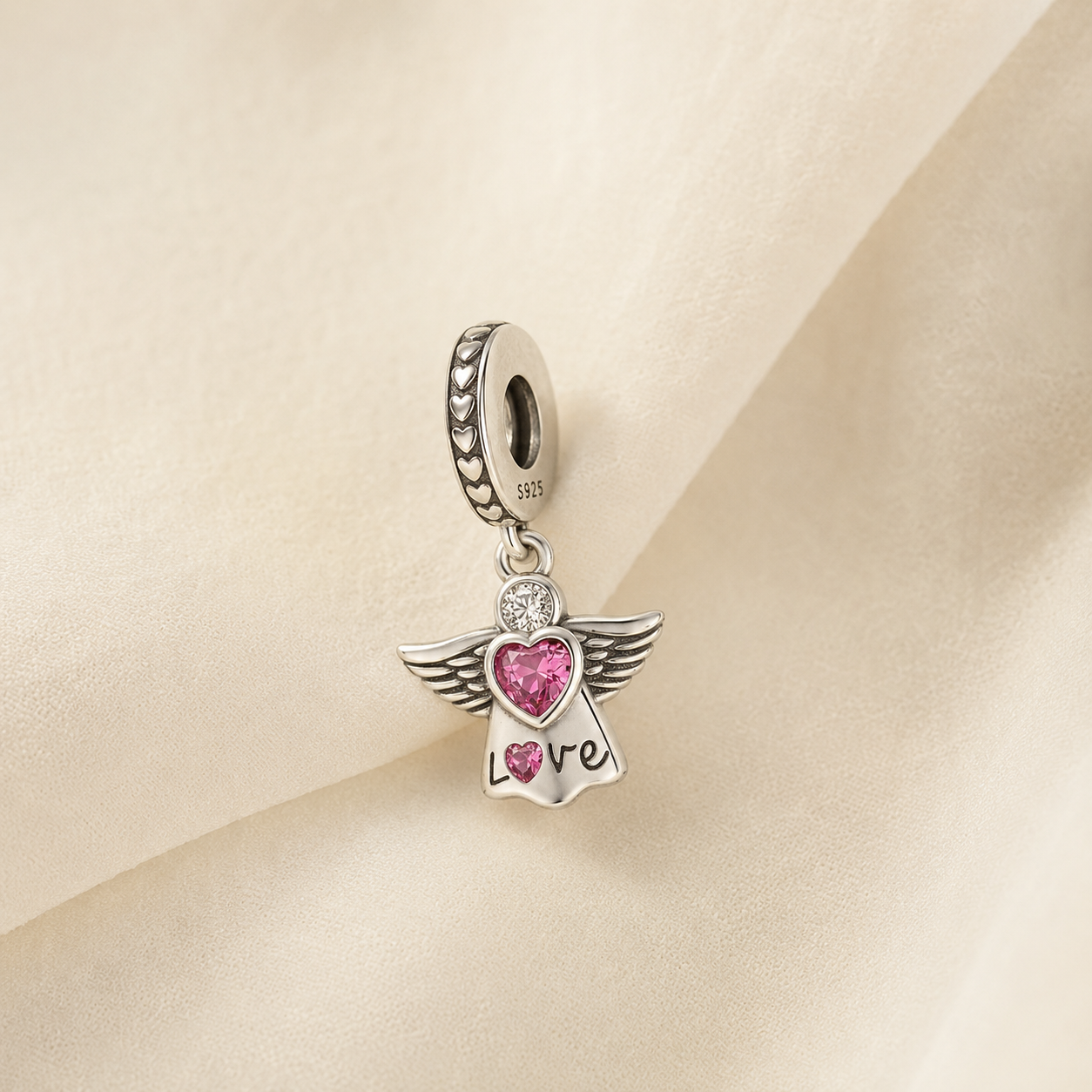 Message of Love Charm 925 Silver