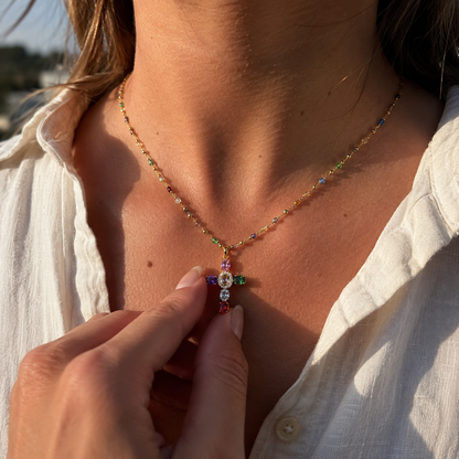 Rainbow of Faith Necklace