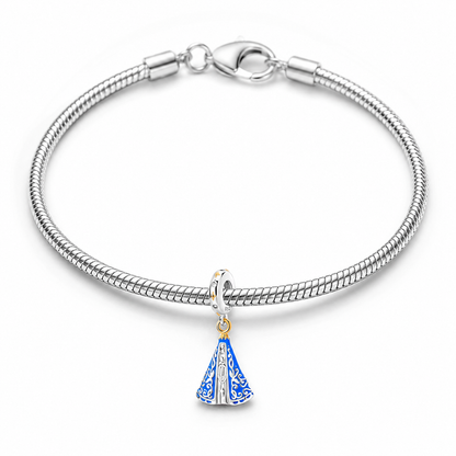 Star-Mantled Mother Charm 925 Silver