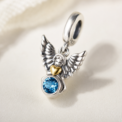 Guardian Angel of Light Charm — 925 Silver