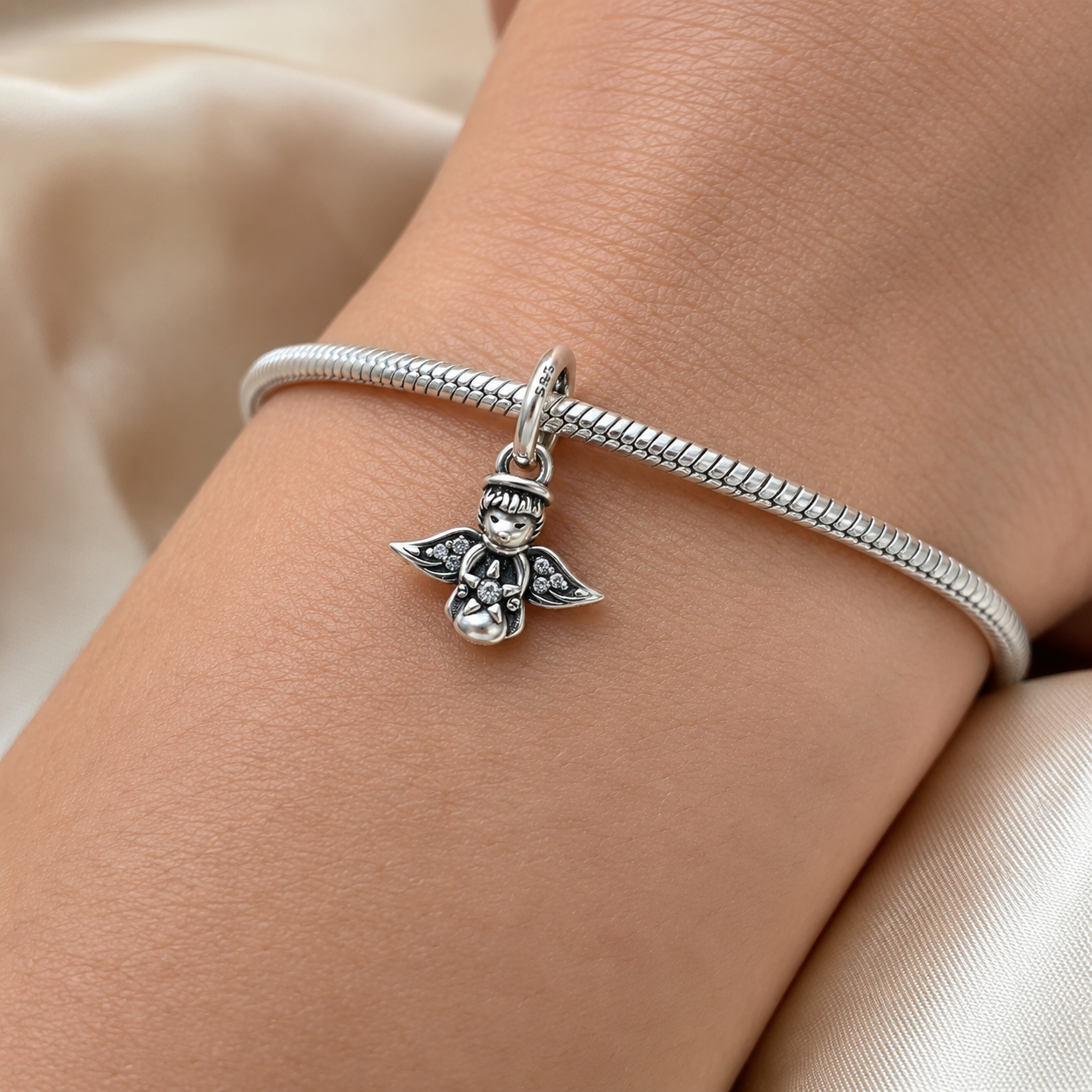 Path of Light Charm 925 Silver