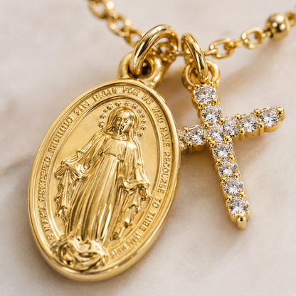 Sign of Mary Necklace