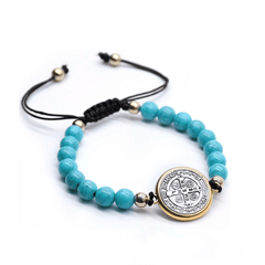 Saint Benedict Rosary Bracelet – Protection and Faith