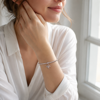 Angel of the New Dawn Charm 925 Silver