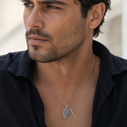Saint Michael the Archangel Necklace — Heavenly Protector