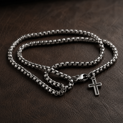 Iron Faith Cross Bracelet