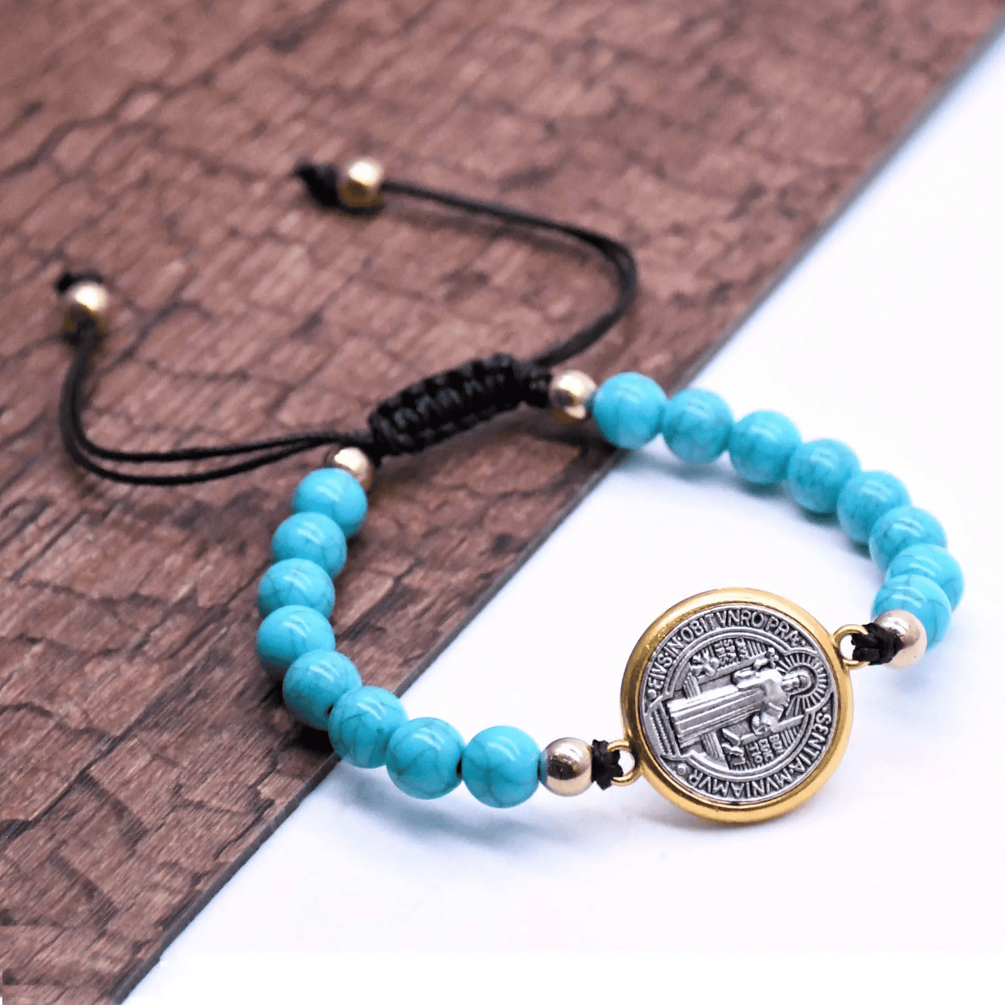 Saint Benedict Rosary Bracelet