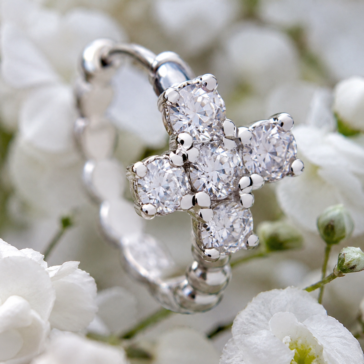 Celestial Cross Earrings