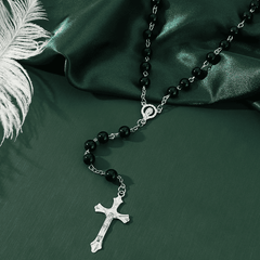 Vintage Pearls of Faith Rosary