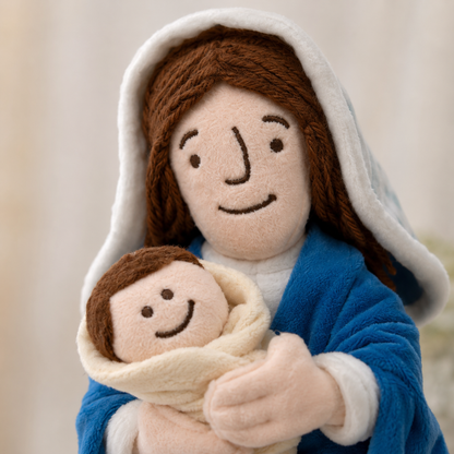 Virgin Mary with the Baby Jesus Plush