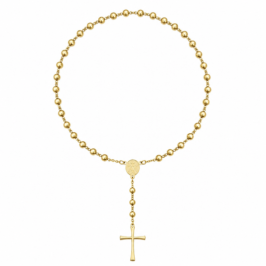 Golden Shine Rosary