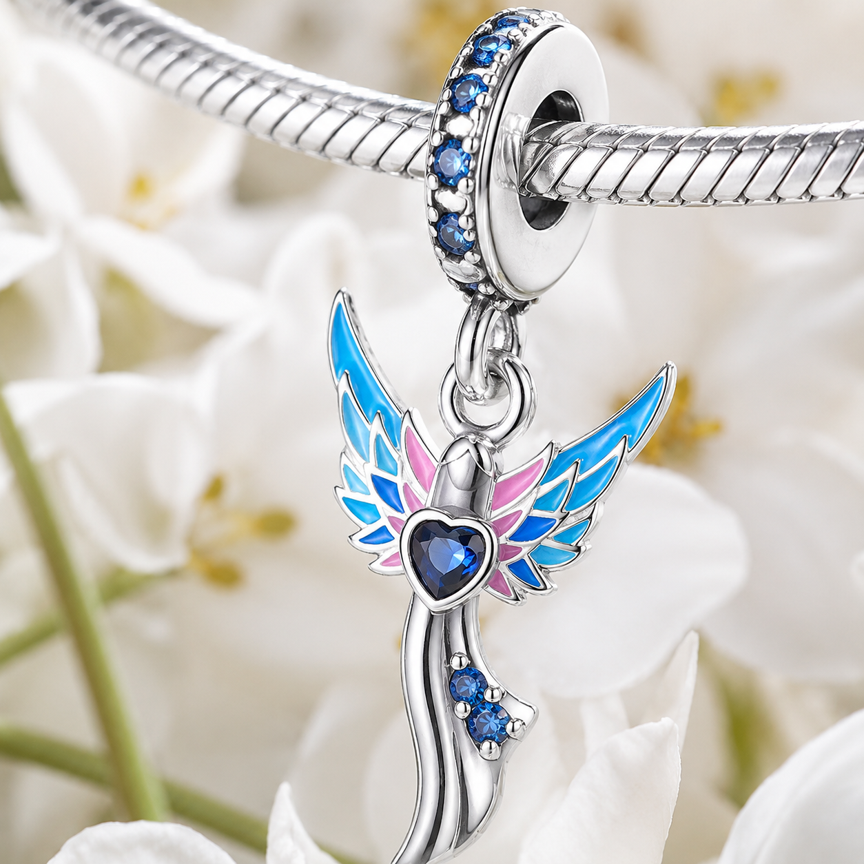 Fly Again Charm 925 Silver