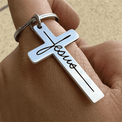 Jesus Redeemer Keychain