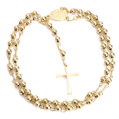 Golden Glitter Rosary