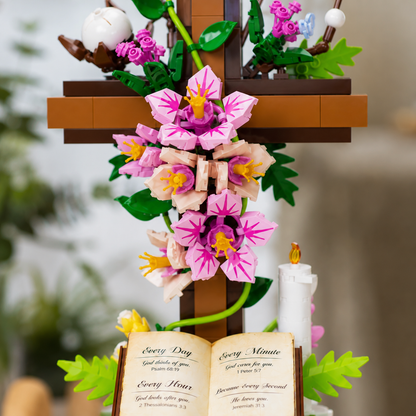 Flowering Cross Building Blocks