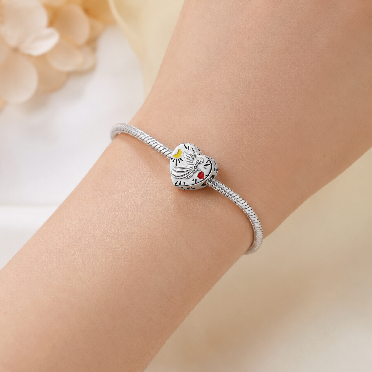 Light in the Darkness Charm 925 Silver