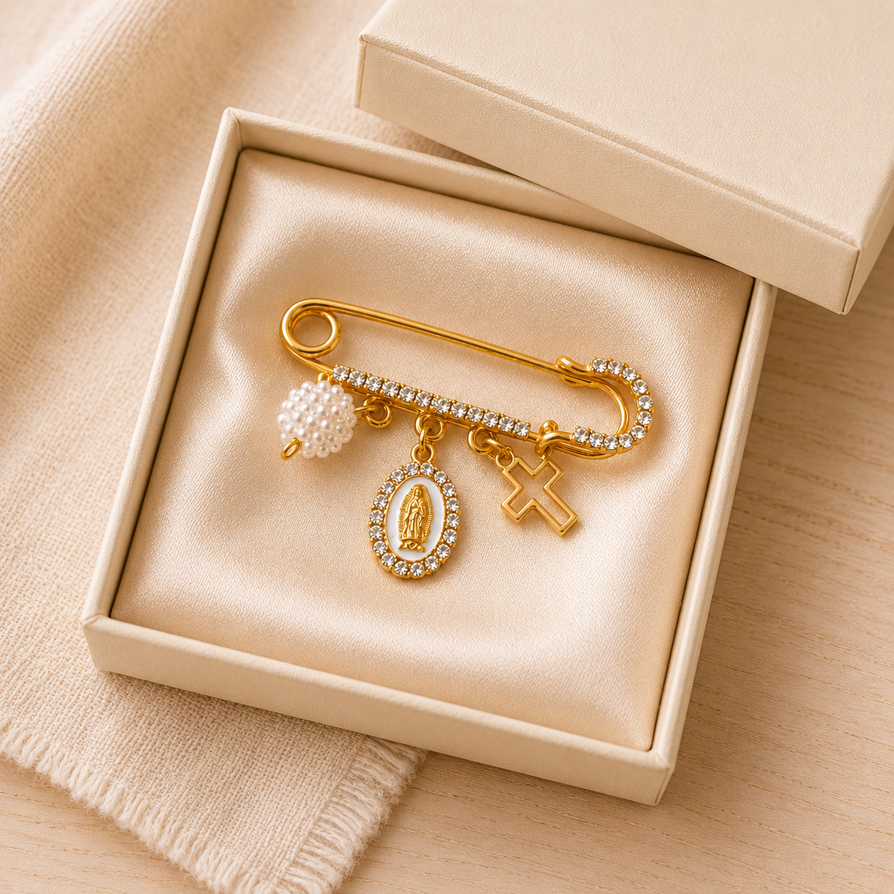 Light and Faith Brooch