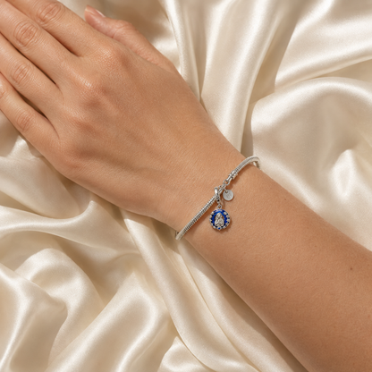 Our Lady of the Celestial Circle Charm 925 Silver