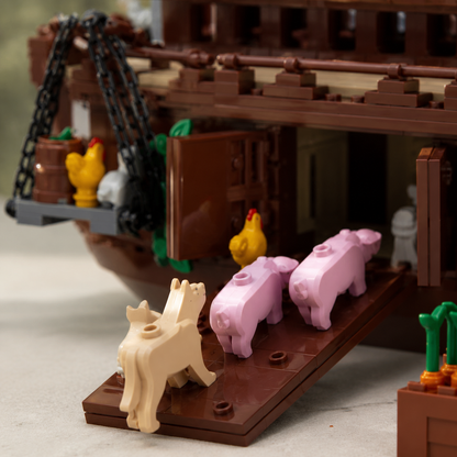Noah's Ark Ship Building Blocks