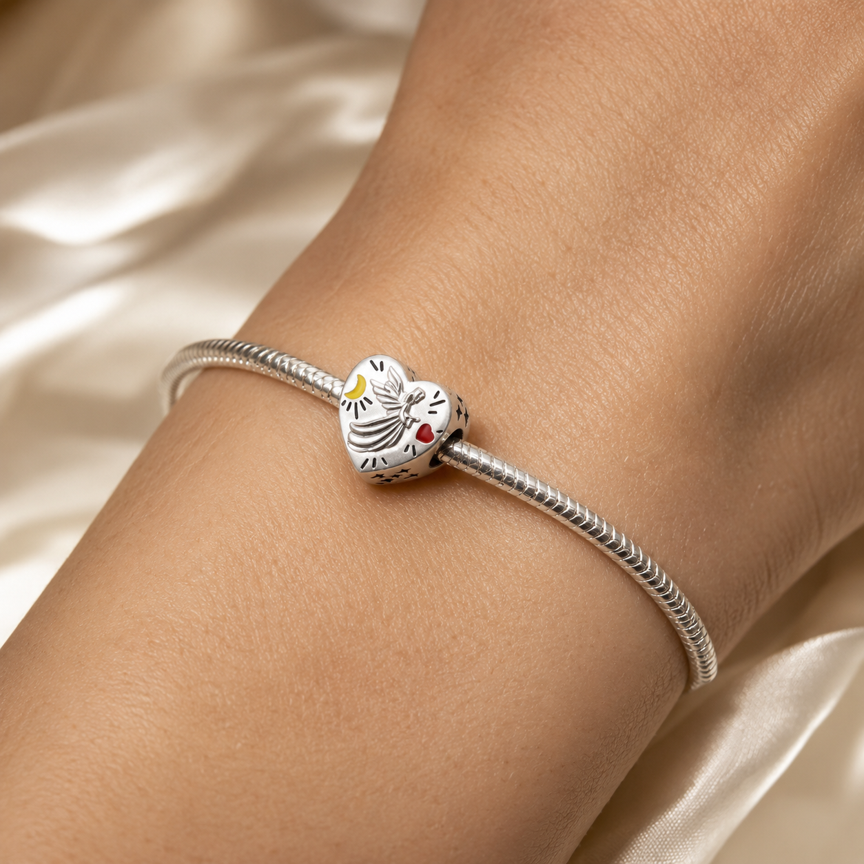 Light in the Darkness Charm 925 Silver