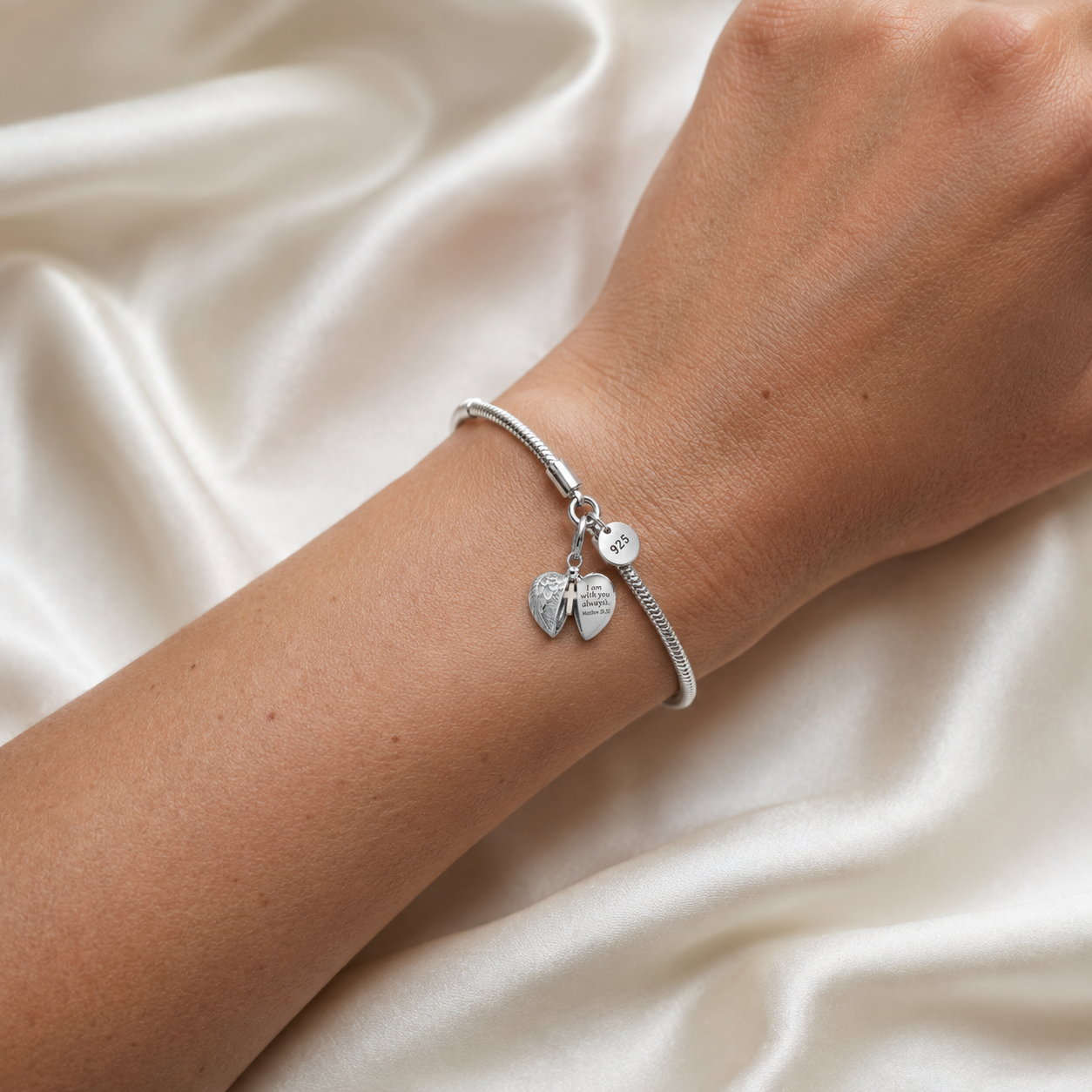 Promise of Matthew Locket Charm 925 Silver