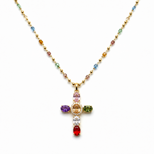 Rainbow of Faith Necklace