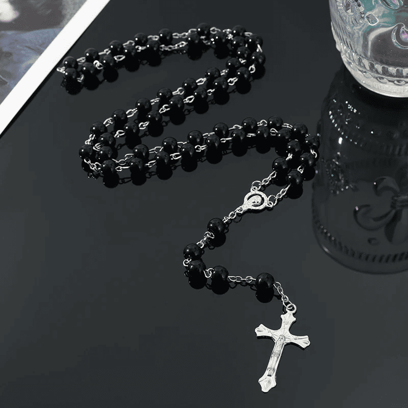 Vintage Pearls of Faith Rosary