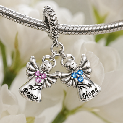Two Blessings Charm 925 Silver