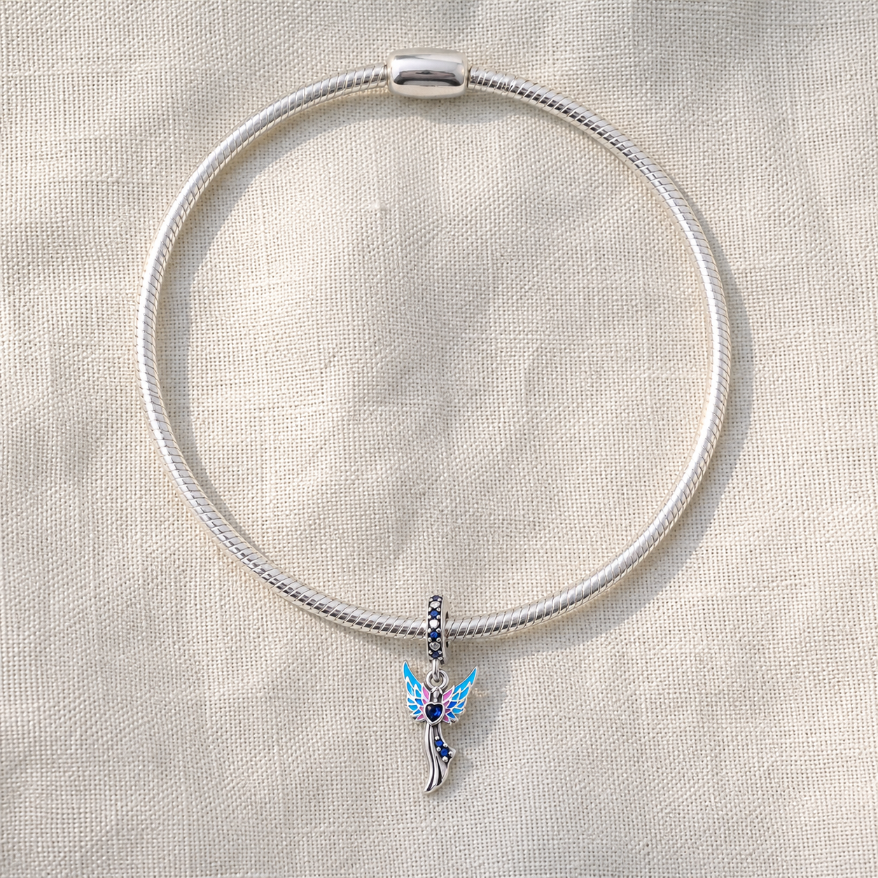 Fly Again Charm 925 Silver