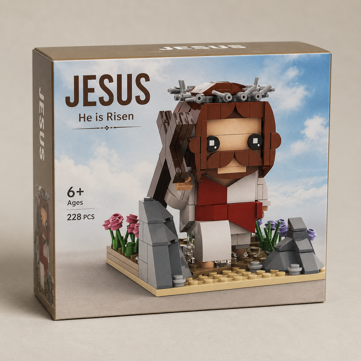 Jesus with the Crown of Thorns Building Blocks