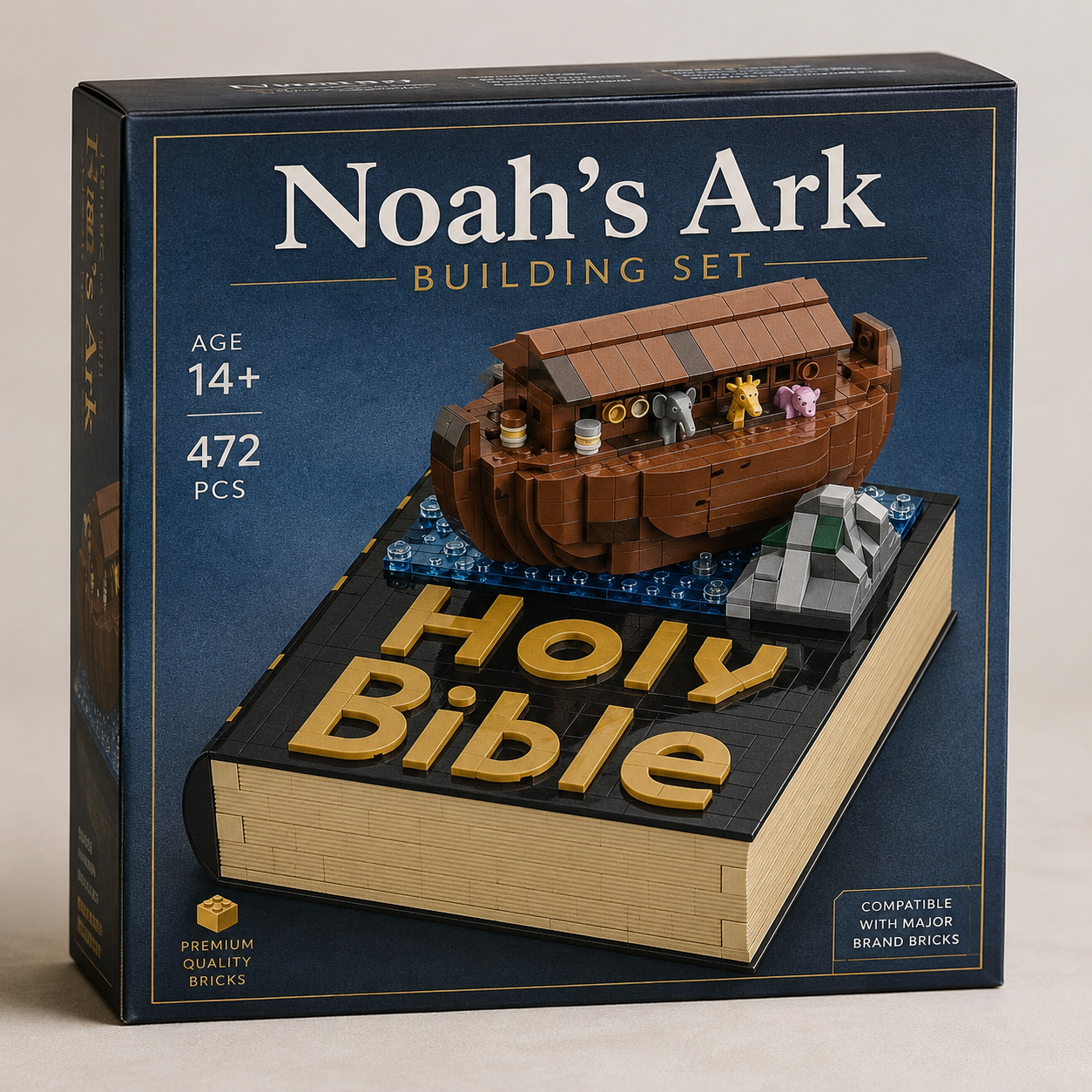 Noah's Ark Building Blocks — 472 Pieces