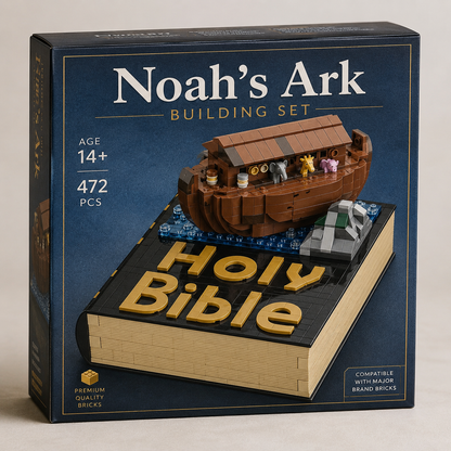 Noah's Ark Building Blocks — 472 Pieces