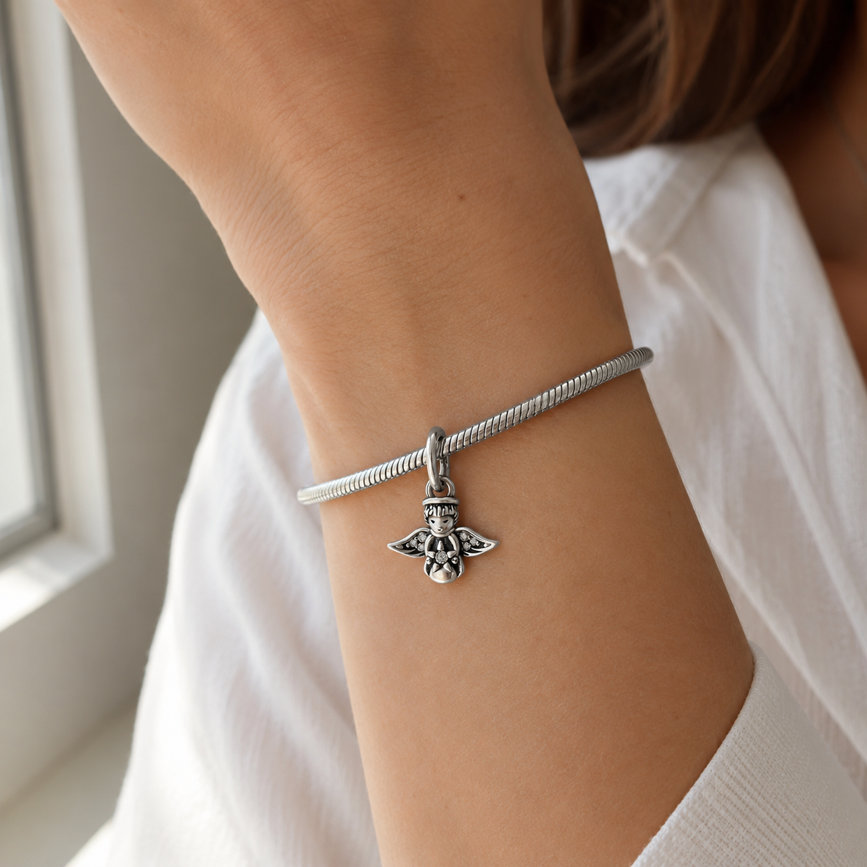 Path of Light Charm 925 Silver