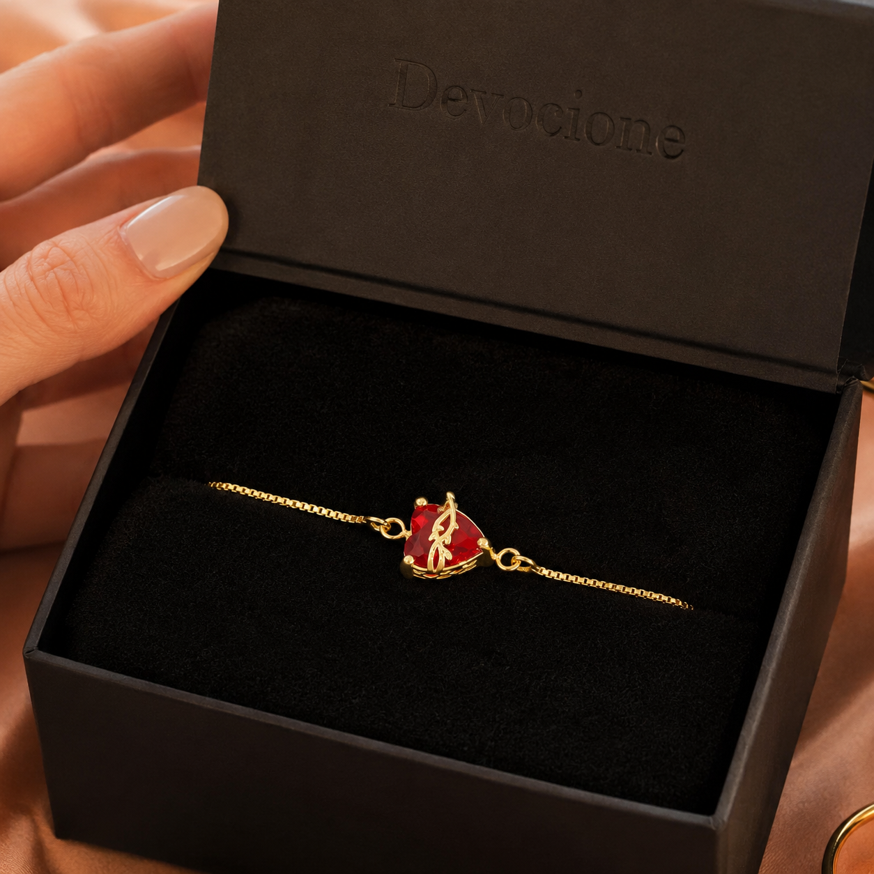 Flame of the Sacred Heart Bracelet