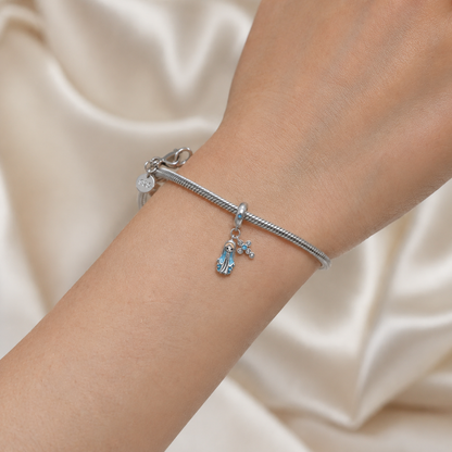 Our Lady of Graces Charm — 925 Silver